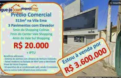 Imagem: O depósito possui 4 Vagas na garagem, 313m² de Área e está