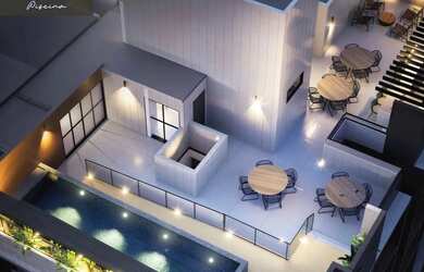 Imagem: O apartamento possui 2 Dormitórios, 2 Banheiros, 1 Vaga na