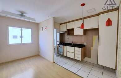 Imagem: O apartamento possui 1 Dormitório, 1 Banheiro, 33m² de Área