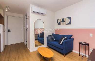 Imagem: O apartamento possui 1 Dormitório, 2 Banheiros, 24m² de Área