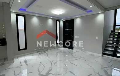 Imagem: A casa em condomínio possui 3 Dormitórios, 3 Banheiros, 4