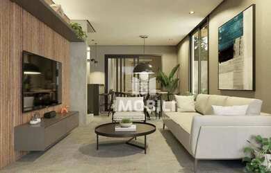 Imagem: A casa possui 4 Dormitórios, 4 Banheiros, 2 Vagas na garagem