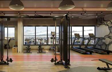 Imagem 7: Apartamento Padrão. Piscina, Churrasqueira, 53m² de Áreae1 Vaga na...