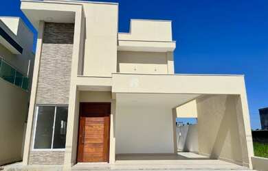 Imagem: A casa em condomínio possui 3 Dormitórios, 3 Banheiros, 2