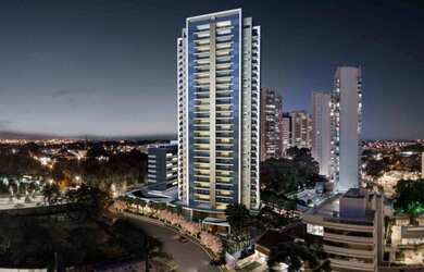 Imagem: O apartamento possui 4 Dormitórios, 5 Banheiros, 260m² de