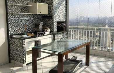 Imagem: O apartamento na cobertura possui 3 Dormitórios, 3 Banheiros