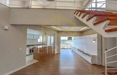 Imagem: O apartamento na cobertura possui 3 Dormitórios, 5 Banheiros