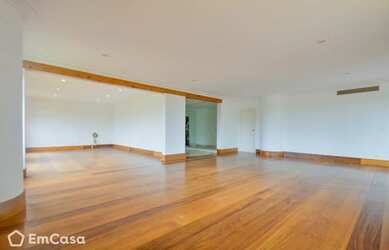 Imagem: O apartamento na cobertura possui 4 Dormitórios, 4 Banheiros