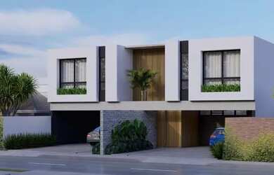 Imagem: A casa possui 3 Dormitórios, 4 Banheiros, 2 Vagas na garagem