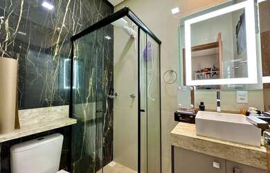 Imagem 7: Casa Térrea Morada dos Pássaros com 3 Suítes Alto Padrão/ Porcelanato/...