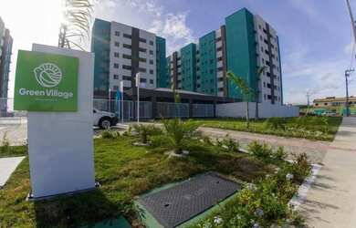 Imagem: A casa em condomínio possui 3 Dormitórios, 2 Banheiros, 1