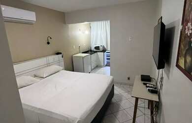 Imagem: O apartamento possui 1 Dormitório, 1 Banheiro, 37m² de Área