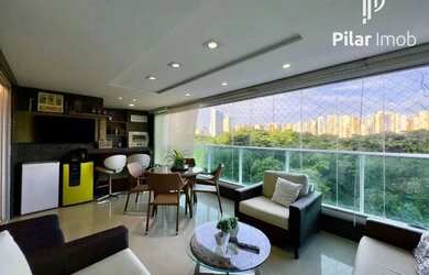 Imagem: O apartamento possui 4 Dormitórios, 5 Banheiros, 233m² de