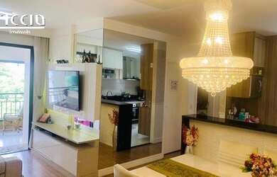 Imagem: O apartamento possui 2 Dormitórios, 2 Banheiros, 2 Vagas na