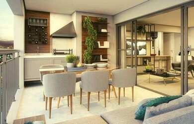 Imagem: O apartamento possui 2 Dormitórios, 3 Banheiros, 1 Vaga na