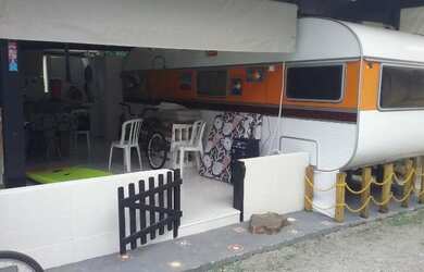 Imagem: A casa em condomínio possui 2 Dormitórios, 2 Banheiros, 2