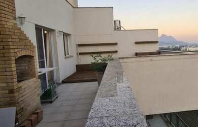 Imagem: O apartamento na cobertura possui 3 Dormitórios, 4 Banheiros