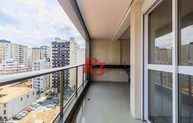 Imagem 4: Apartamento com 3 dormitórios à venda, 128 m² - Embaré - Santos/SP