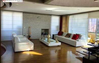 Imagem: O apartamento na cobertura possui 5 Dormitórios, 5 Banheiros