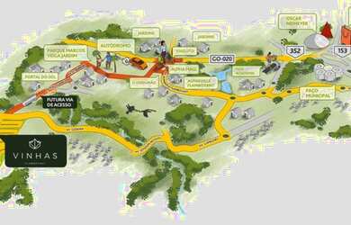 Imagem 6: Lote Vinhas Flamboyant. 260m² de Área