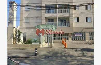 Imagem: O apartamento possui 1 Dormitório, 1 Banheiro, 1 Vaga na garagem