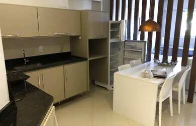 Imagem: O apartamento possui 1 Dormitório, 1 Banheiro, 32m² de Área