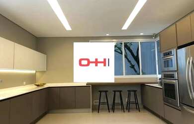 Imagem: A casa possui 4 Dormitórios, 5 Banheiros, 5 Vagas na garagem