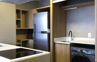 Imagem 6: STUDIO, TRINDADE. Imóvel mobiliado, Ar-condicionado, Imóvel novoe33m²...