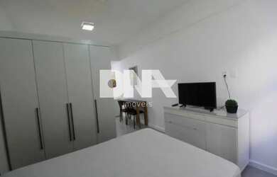 Imagem: O apartamento possui 1 Dormitório, 1 Banheiro, 1 Vaga na garagem