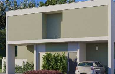 Imagem: A casa em condomínio possui 3 Dormitórios, 2 Banheiros, 2