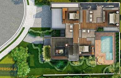 Imagem 6: Casa Alto Padrão em Construção no Condomínio Mont quot Alcino em Valinhos