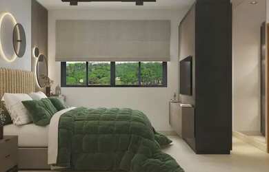 Imagem 6: Apartamento 260m² no Setor Marista Piscina adulto com borda infinita...