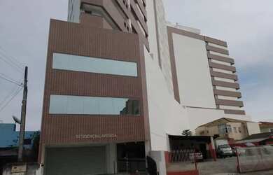 Imagem: O apartamento possui 1 Dormitório, 1 Banheiro, 1 Vaga na garagem