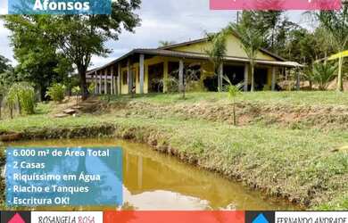 Imagem: A chácara possui 6.000m² de Área e está localizado em Centro
