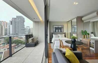 Imagem 16: Flat para aluguel tem 42 metros quadrados com 1 quarto em Vila Olímpia...