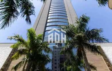 Imagem: O apartamento possui 1 Dormitório, 1 Banheiro, 1 Vaga na garagem