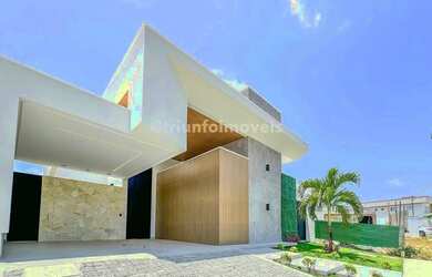 Imagem: A casa em condomínio possui 3 Dormitórios, 4 Banheiros, 4