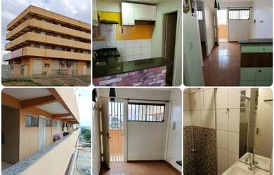 Imagem: O apartamento possui 1 Dormitório, 1 Banheiro, 1 Vaga na garagem