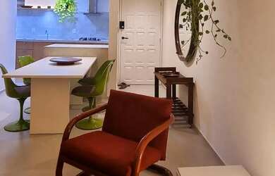 Imagem 3: Quarto e sala mobiliado