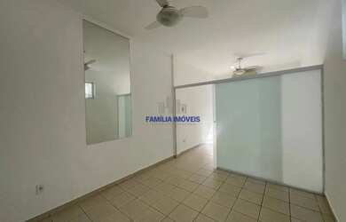 Imagem: A kitnet possui 1 Dormitório, 1 Banheiro, 1 Vaga na garagem