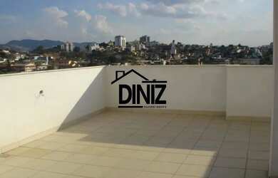 Imagem: O apartamento na cobertura possui 2 Dormitórios, 2 Banheiros