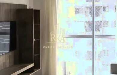 Imagem: O apartamento possui 1 Dormitório, 1 Banheiro, 1 Vaga na garagem