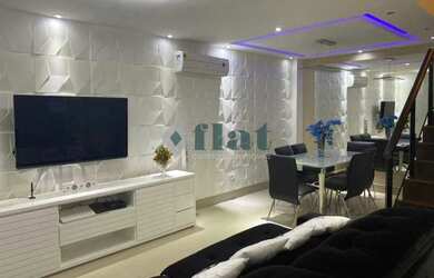 Imagem: A casa em condomínio possui 4 Dormitórios, 4 Banheiros, 2