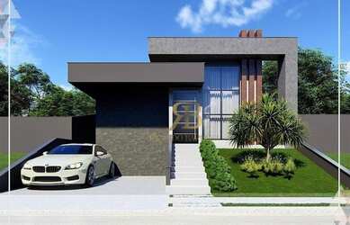 Imagem: A casa em condomínio possui 3 Dormitórios, 2 Banheiros, 2