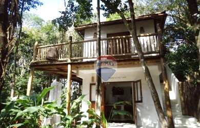 Imagem: A casa possui 5 Dormitórios, 5 Banheiros, 4 Vagas na garagem