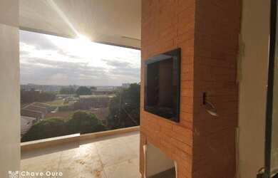 Imagem: O apartamento na cobertura possui 3 Dormitórios, 2 Banheiros