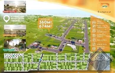 Imagem: O terreno possui 748m² de Área e está localizado em Arroio