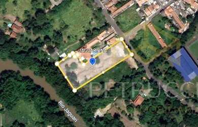Imagem: O terreno possui 6176m² de Área e está localizado em Roseira