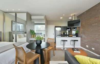 Imagem 13: Flat para aluguel tem 42 metros quadrados com 1 quarto em Vila Olímpia...