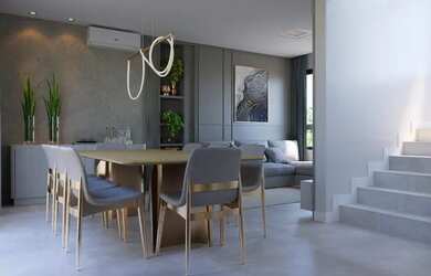 Imagem 4: CASA com 3 dormitórios à venda por R$ 1.291.149,00 no bairro Santa Felicidade - CURITIBA